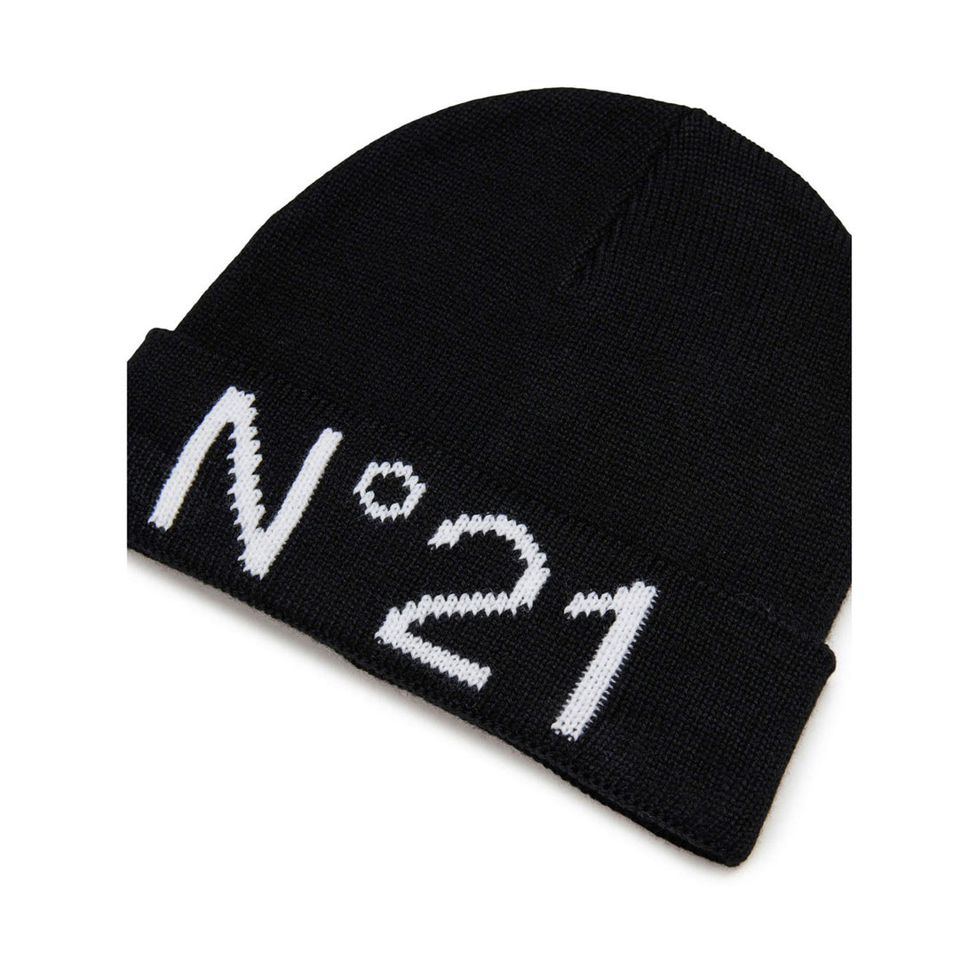N21  Black Logo Beanie