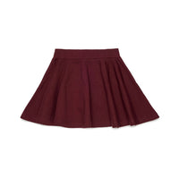 N21 Maroon Logo Sweat Skirt