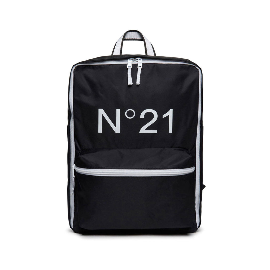 N21 Black Mini Bowling Bag With Sequins