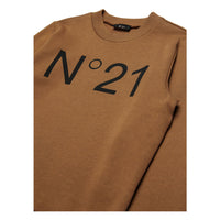 N21 Brown Logo Sweatshirt