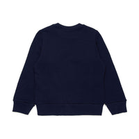 N21 Navy Crewneck Logo Sweatshirt
