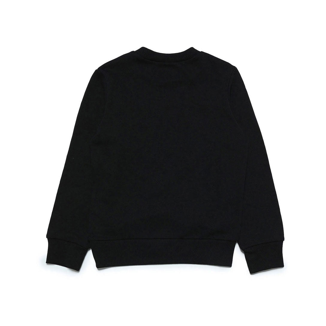 N21 Black Crewneck Logo Sweatshirt