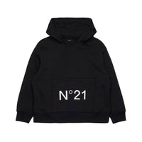 N21 Black Logo Hoodie