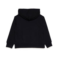 N21 Black Hooded Logo Sweatshirt