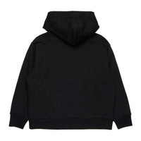 N21 Black Hooded Logo Sweatshirt