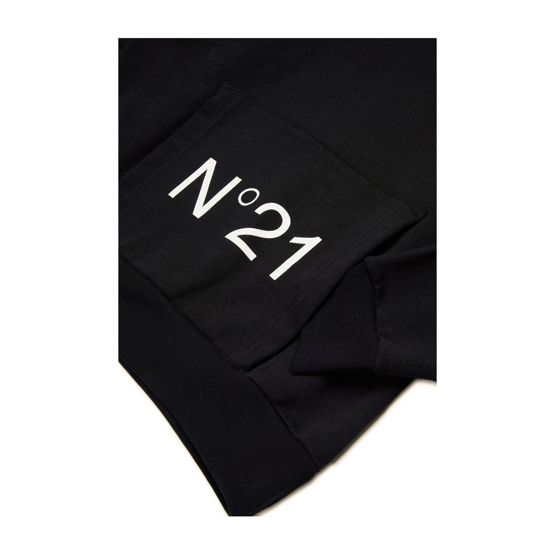 N21 Black Logo Hoodie