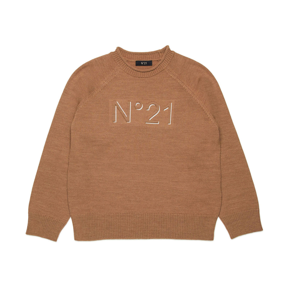 N21 Buckthorn Brown Wool Blend Pullover
