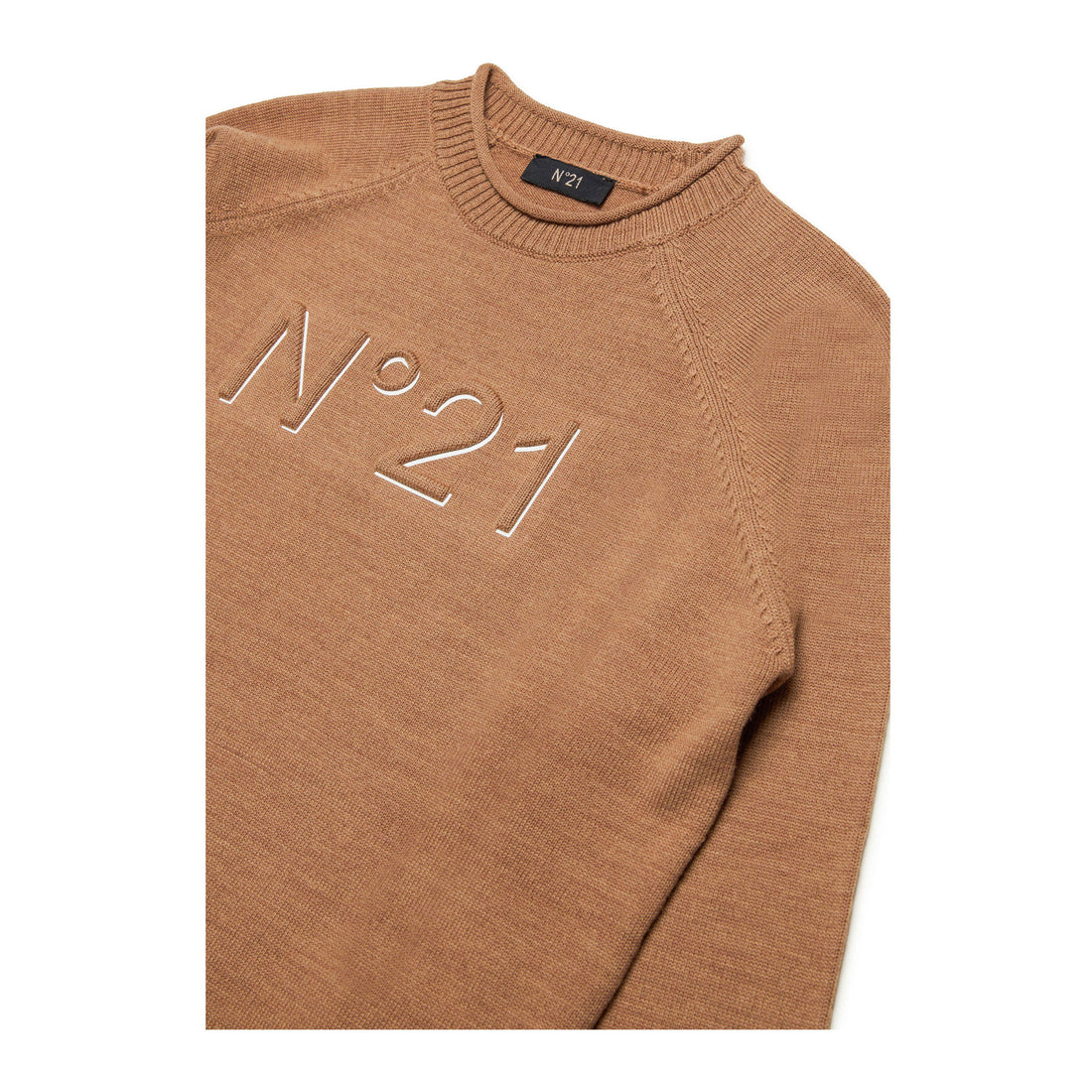 N21 Buckthorn Brown Wool Blend Pullover