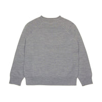N21 Grey Malange Wool Blend Pullover