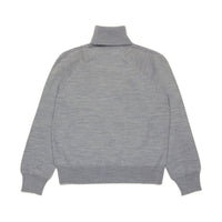 N21 Grey Logo Turtleneck