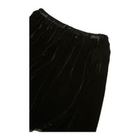 N21 Black Smooth Velvet Lace Skirt