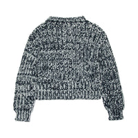 N21 Black Oversized Chunky  knit Cardigan