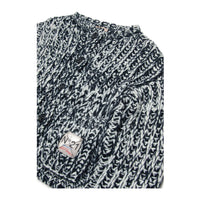 N21 Black Oversized Chunky  knit Cardigan
