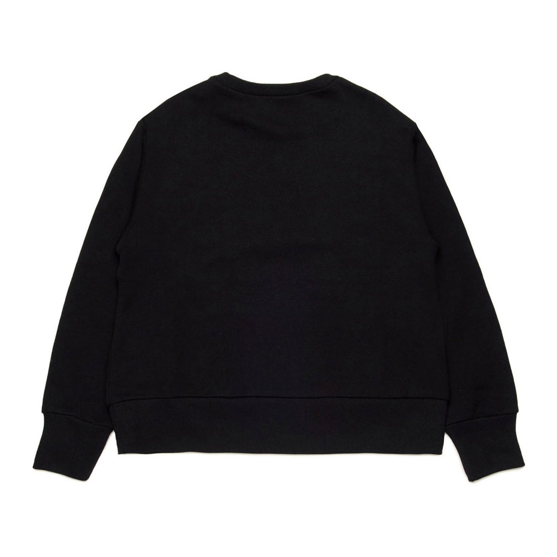 N21 Black Crewneck Logo Sweatshirt