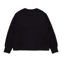 N21 Black Crewneck Logo Sweatshirt