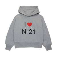 N21 Grey Melange Sweatshirt