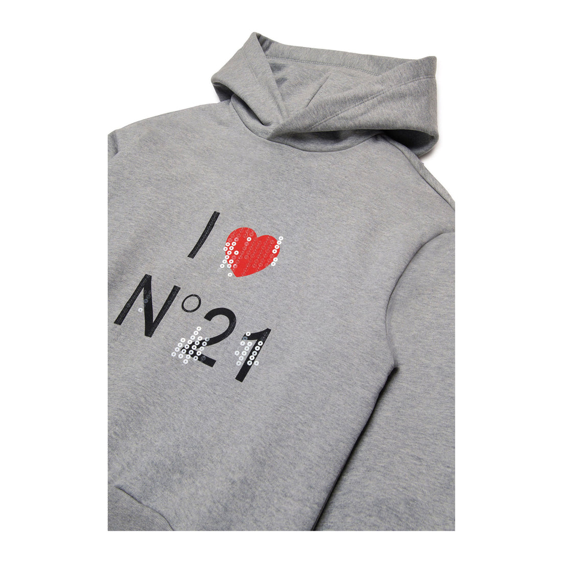 N21 Grey Melange Sweatshirt