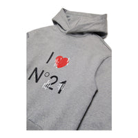 N21 Grey Melange Sweatshirt
