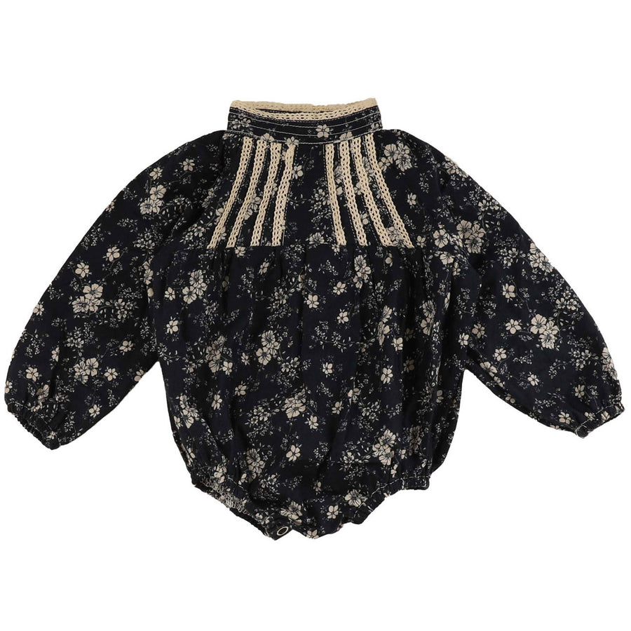 Noma Navy Floral Romper