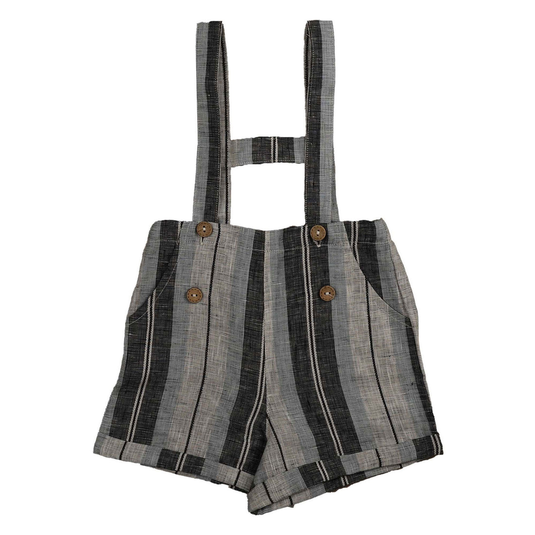 Noma Grey/ Black Striped H Bar Overall