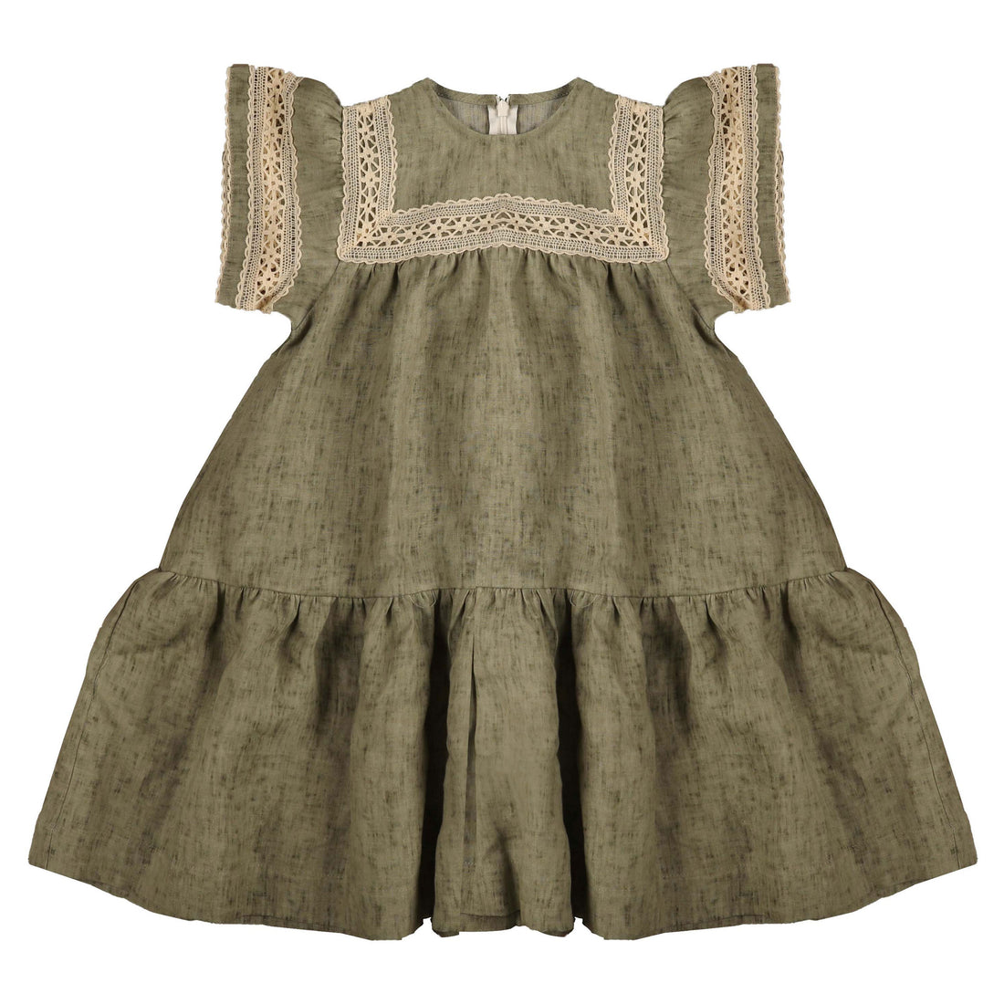 Noma Sage Ribbon Detail Dress
