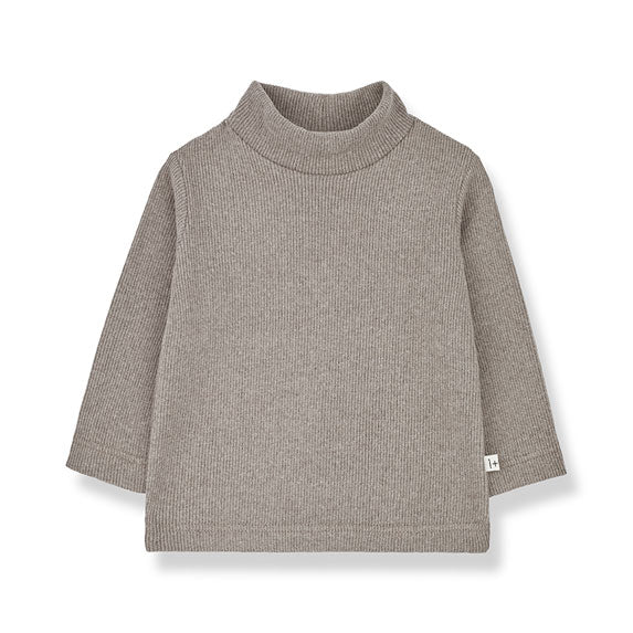 1+ in the Family Taupe Nils Turtleneck