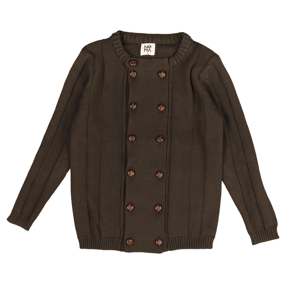 Noma Espresso Double Breasted Sweater