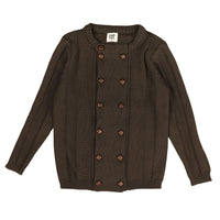Noma Espresso Double Breasted Sweater