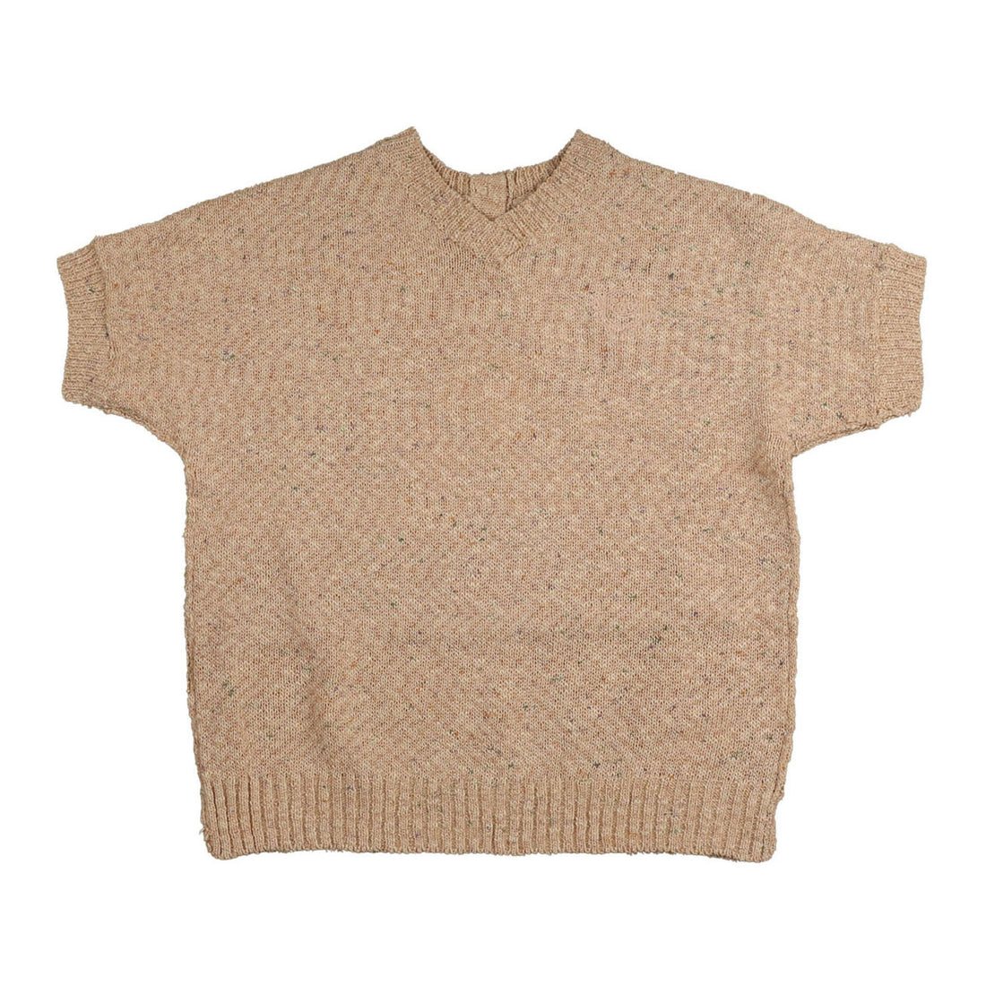 Noma Salmon Boxy Marled Knit