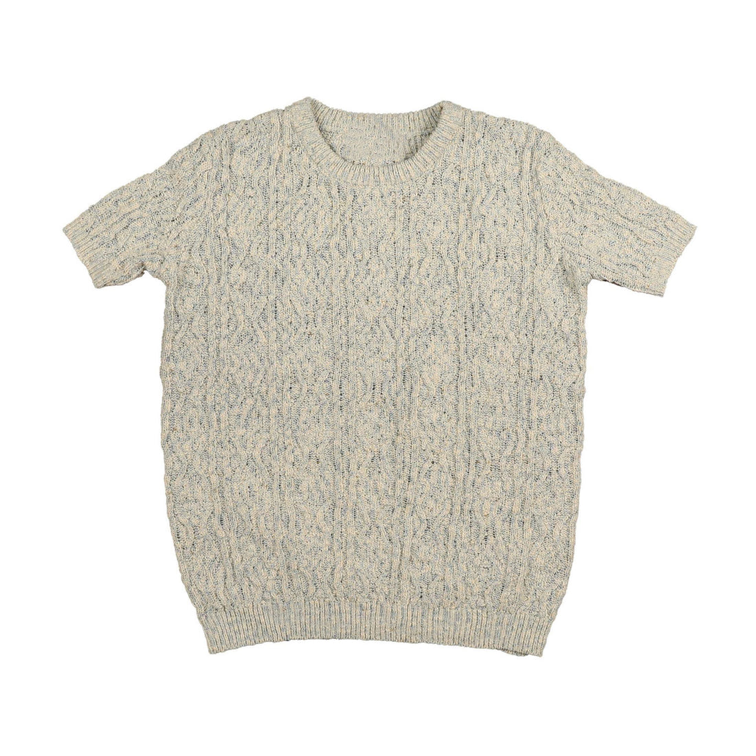 Noma Light Blue Marled Textured Knit