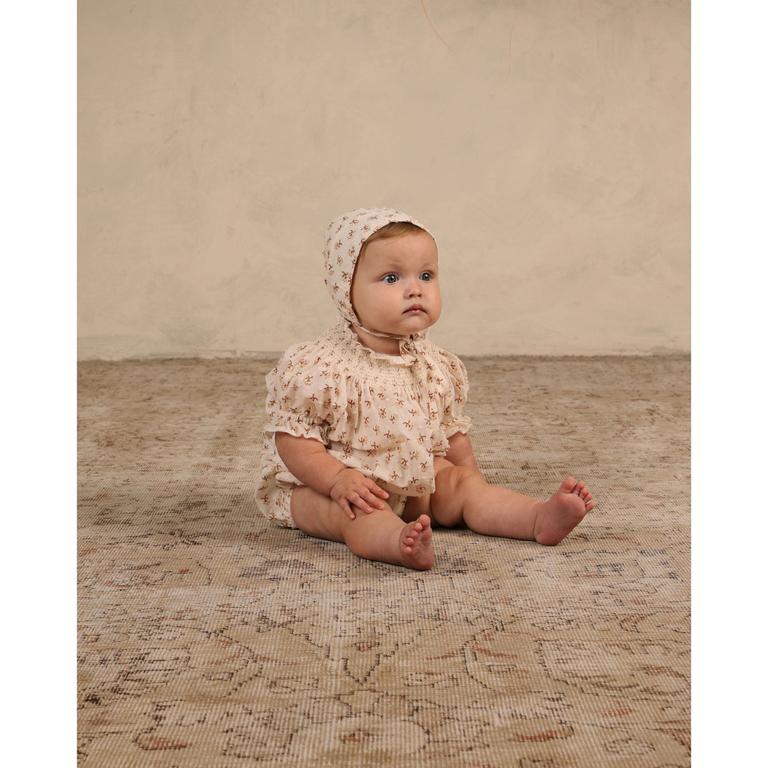 Noralee Ivory Iris Maddie Romper
