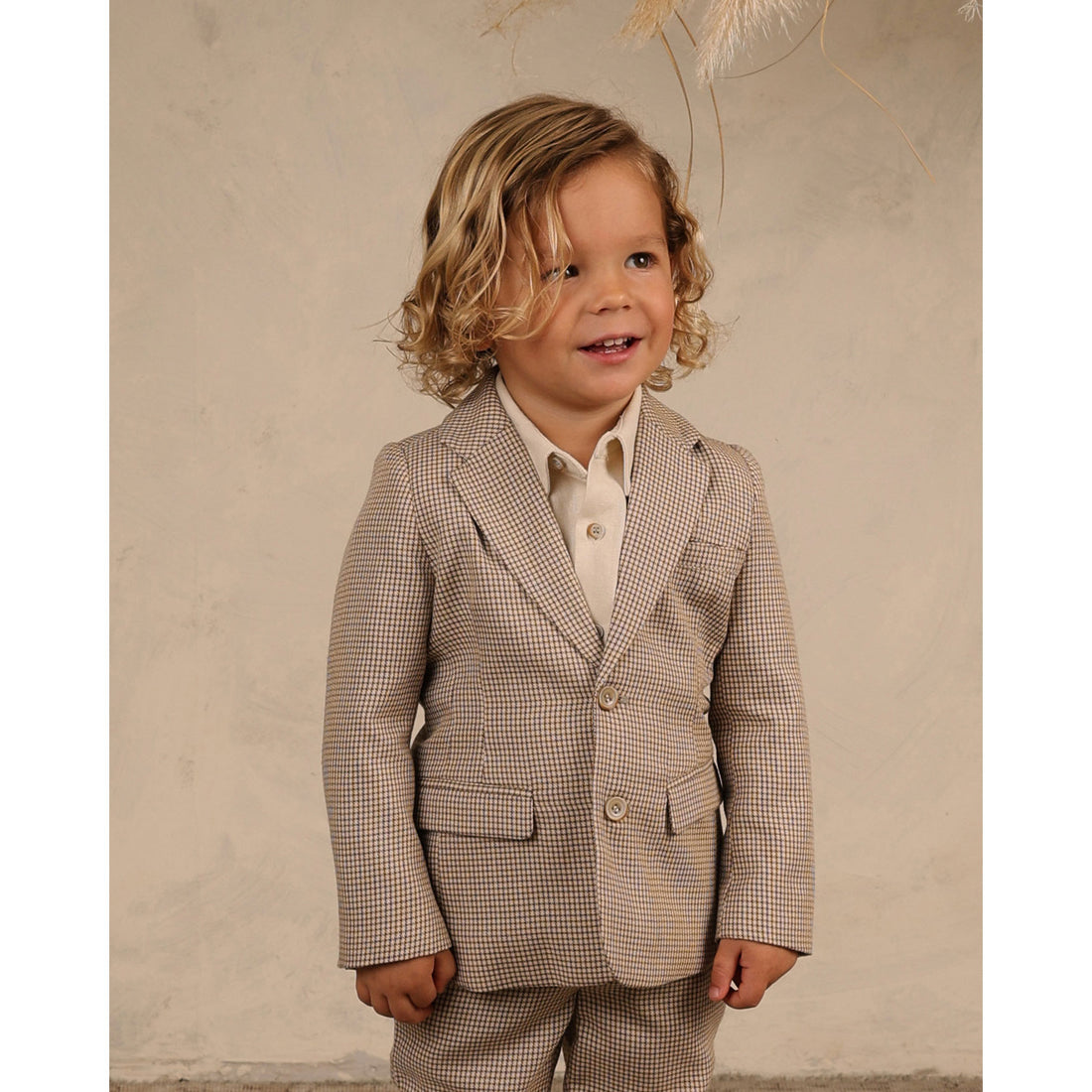 Noralee Golden Houndstooth Sebastian Blazer