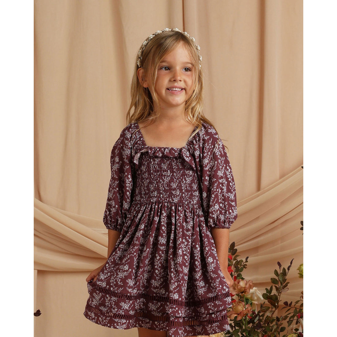 Noralee Winter Vines Elodie Dress  Ladida