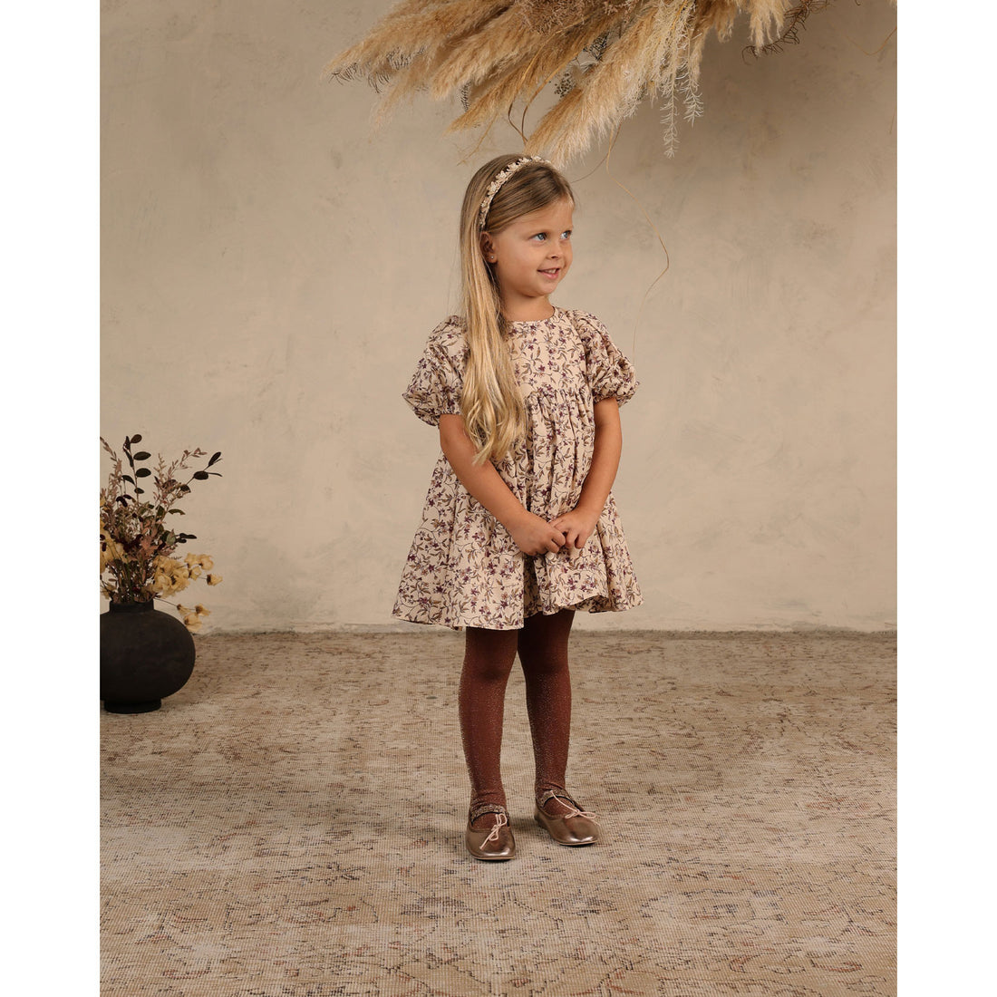 Noralee Fig Floral Luna Dress