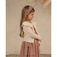 Noralee Ivory Ruffle Cardigan