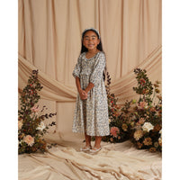 Noralee Vintage Blue Floral Junie Dress