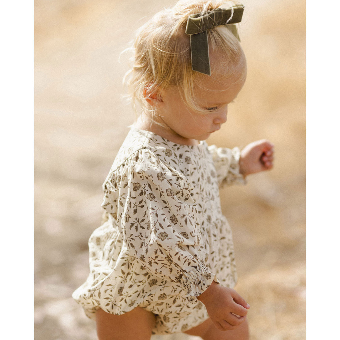 Noralee Olive Bloom Luna Romper