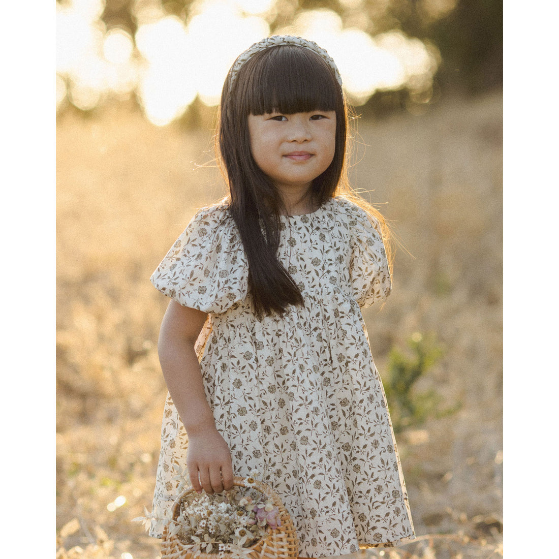Noralee Olive Bloom Luna Dress