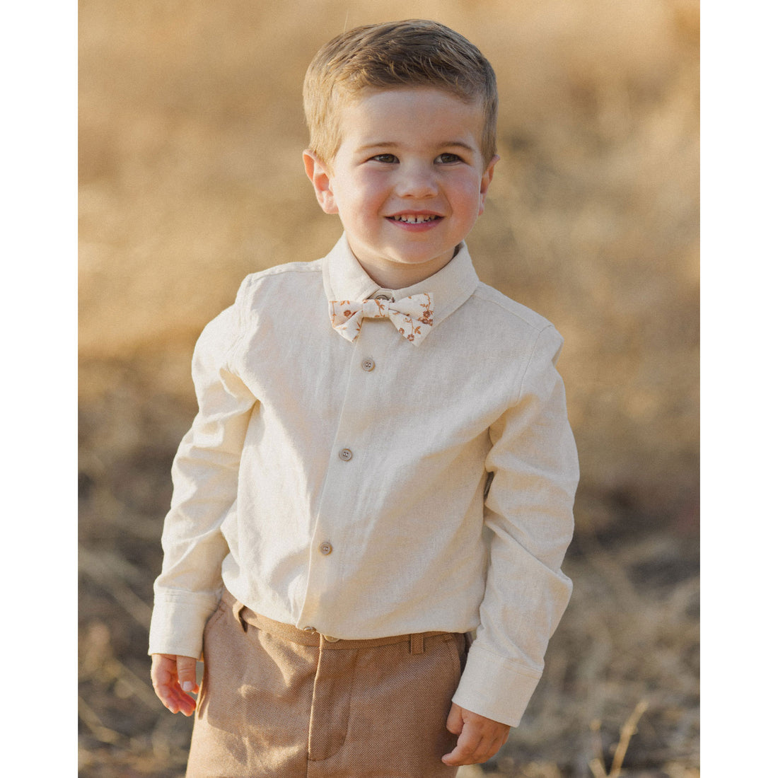 Noralee Copper Garden Bow Tie