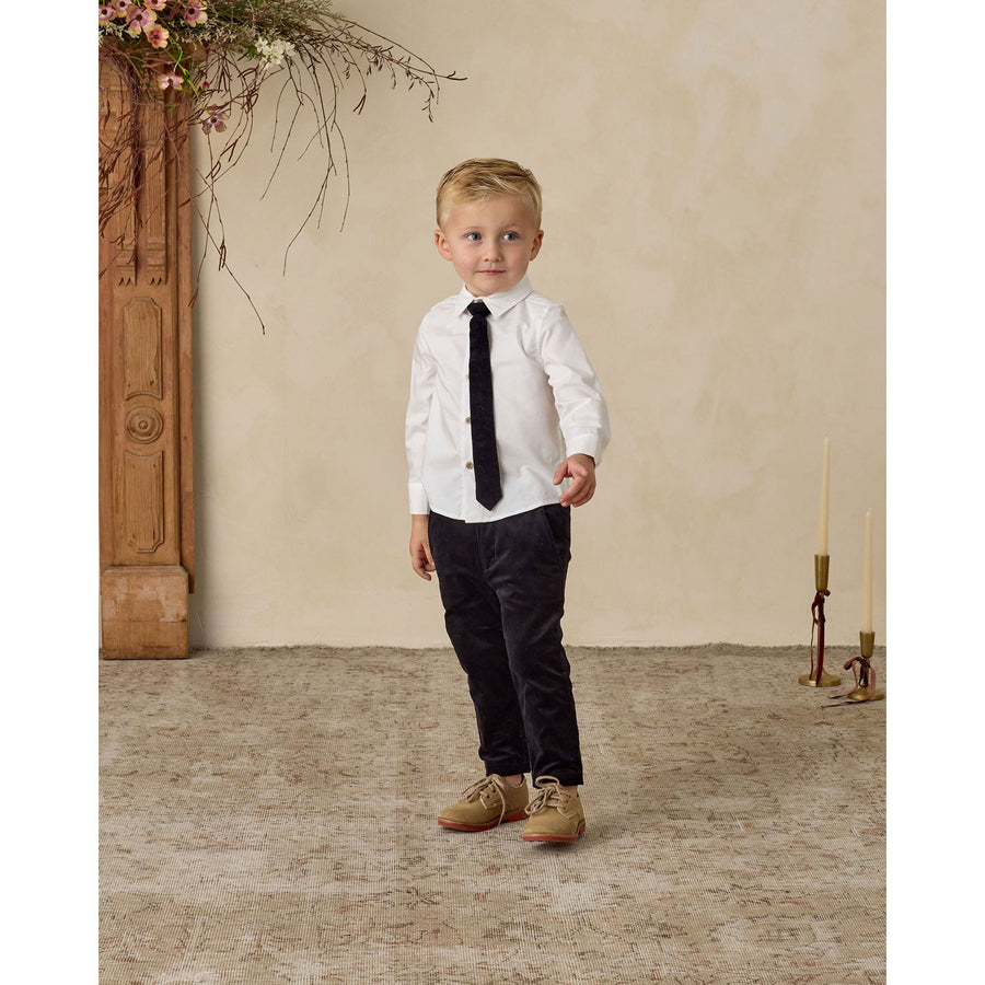 Noralee Black Skinny Tie