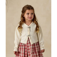 Noralee Ivory Bow Cardigan