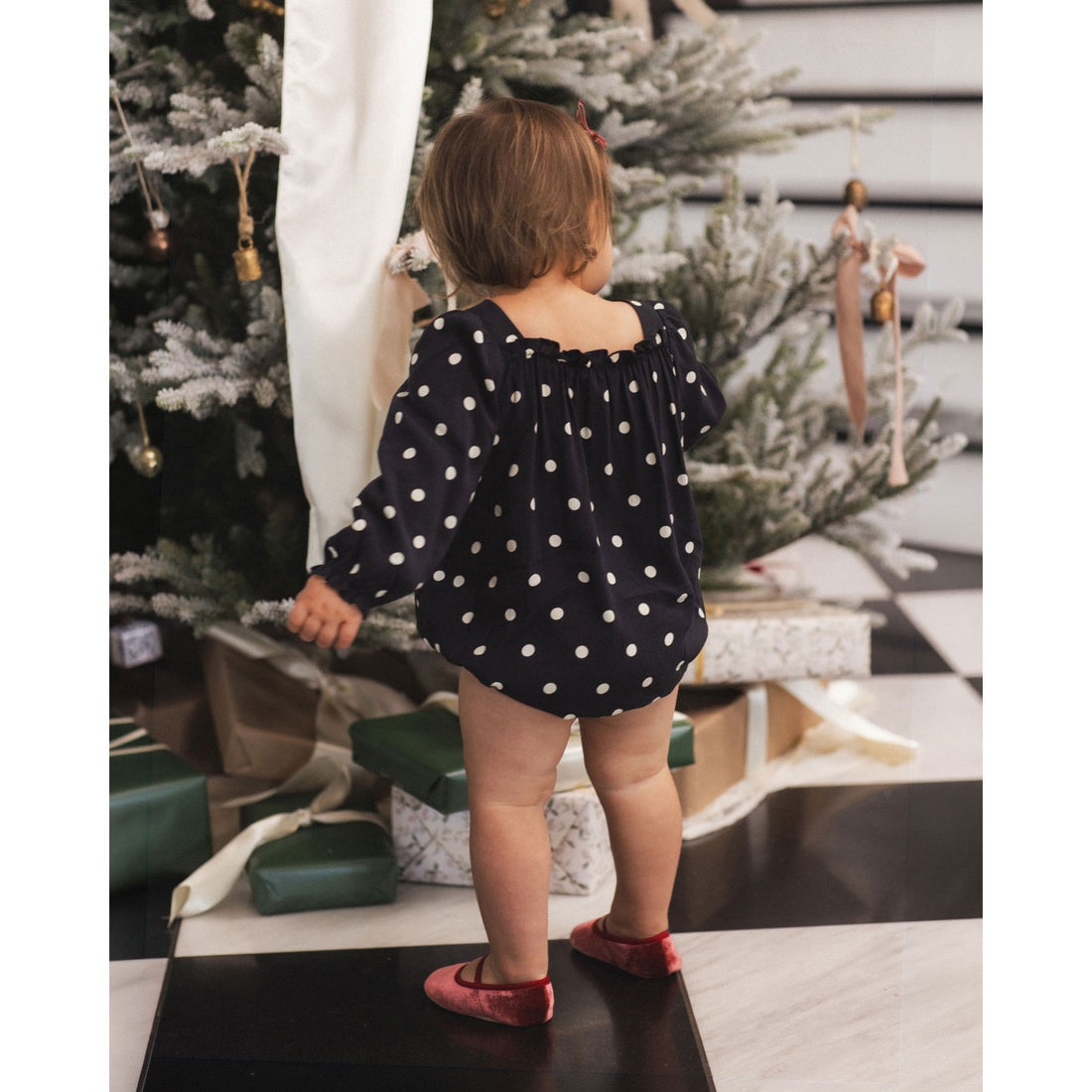 Noralee Black Annette Romper
