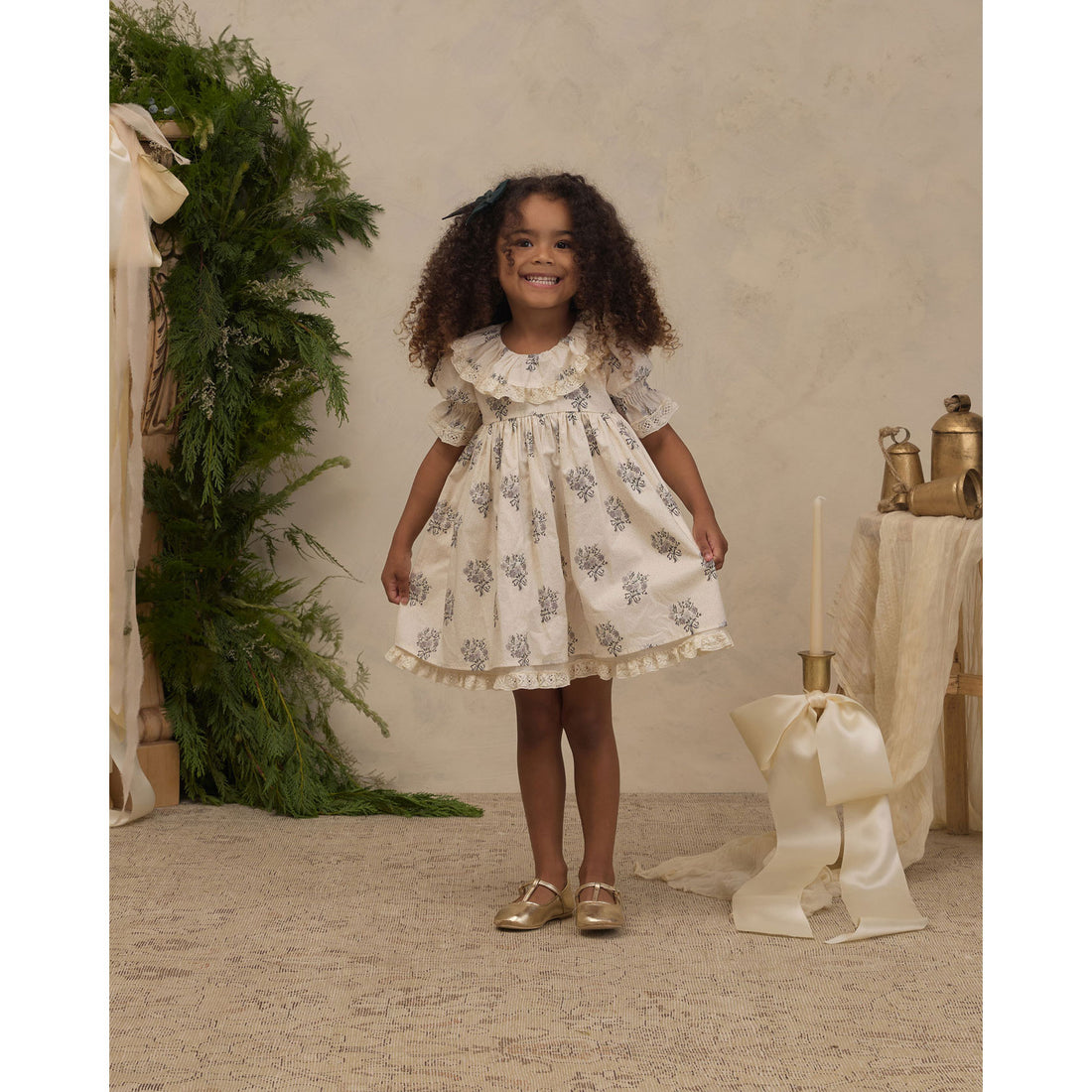 Noralee Ivory Frost Bouquet Amelia Dress