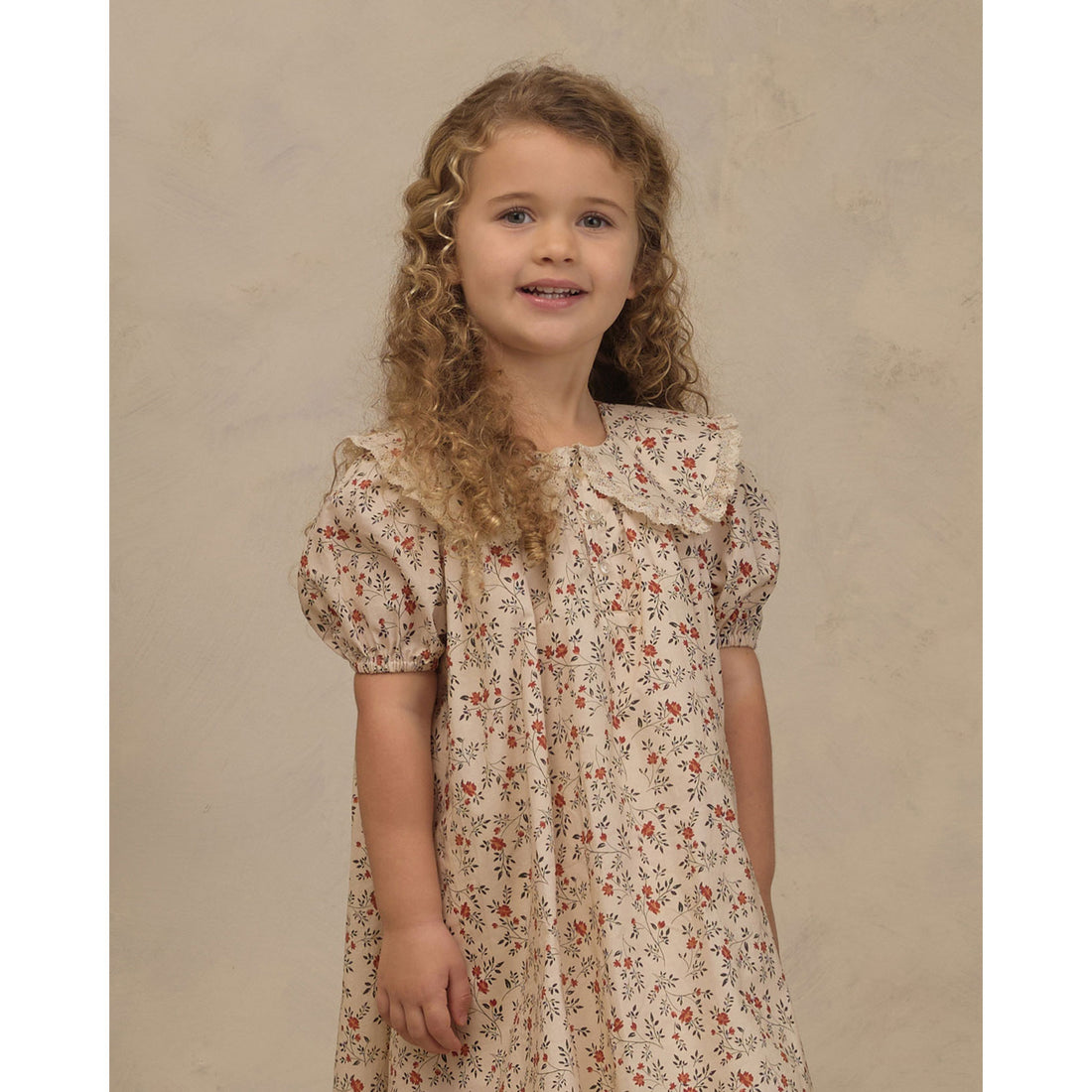 Noralee Natural Holly Vines Lori Dress
