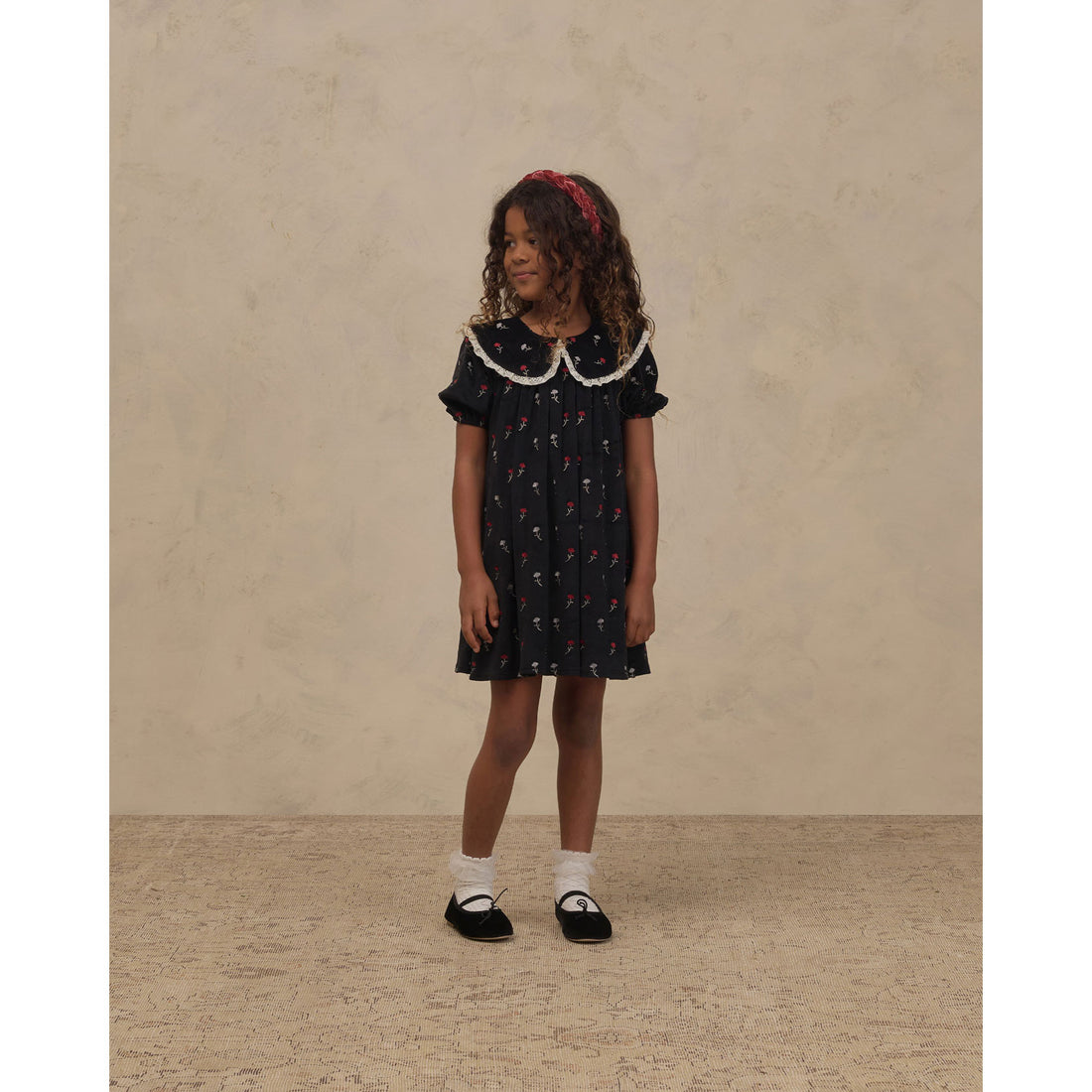 Noralee Black Winter Ditsy Janette Dress