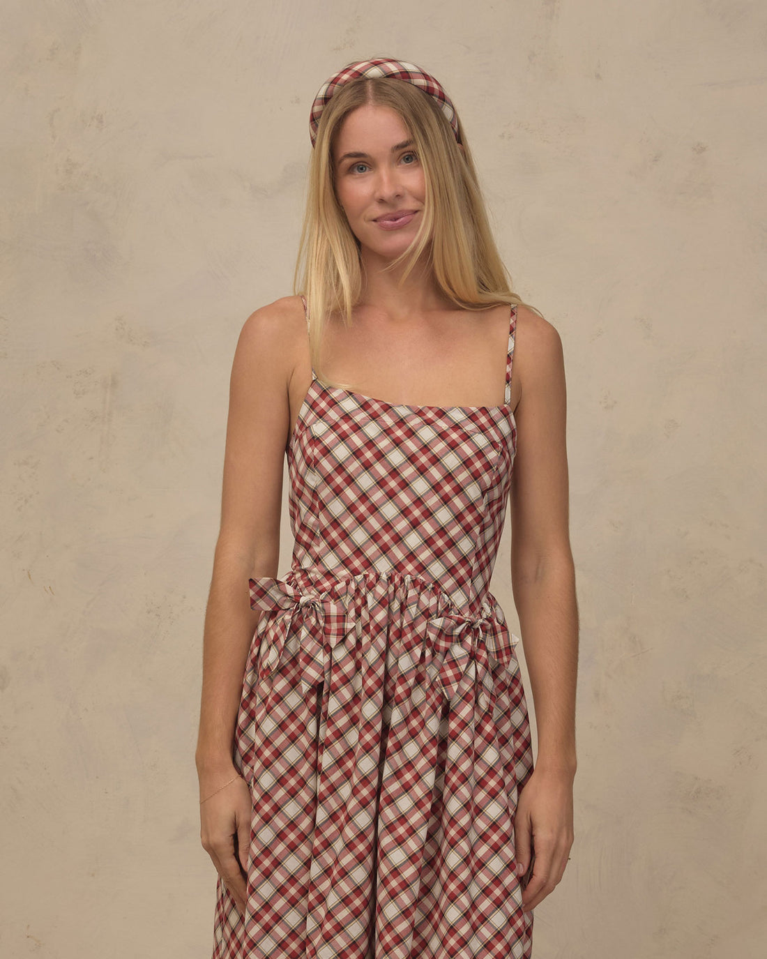 Noralee Holiday Tartan Women Beatrice Midi Dress