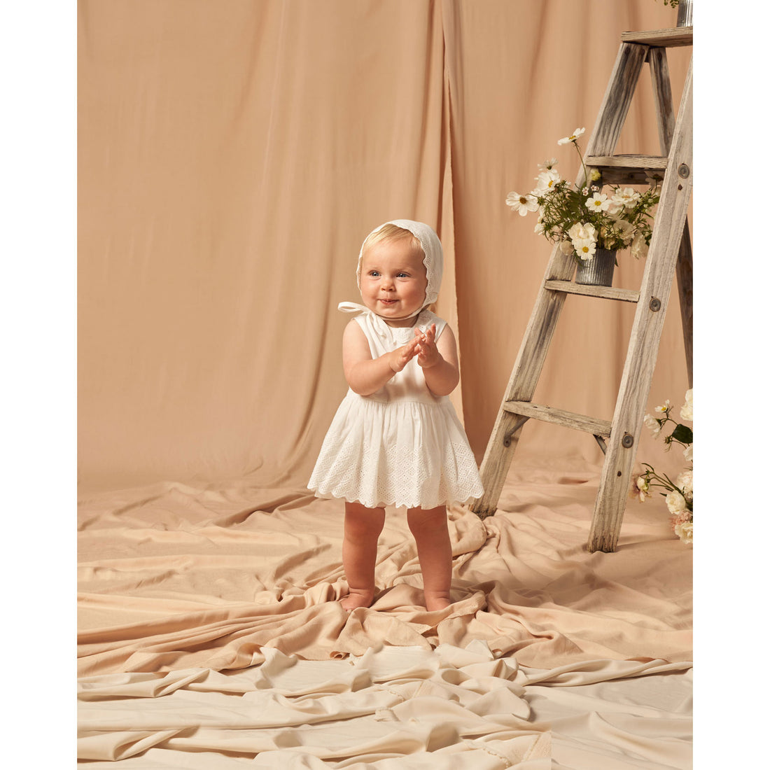 Noralee White Georiga Romper