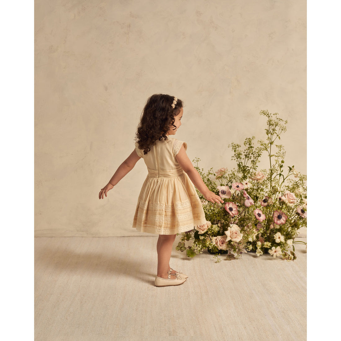 Noralee Champagne Dahlia Dress