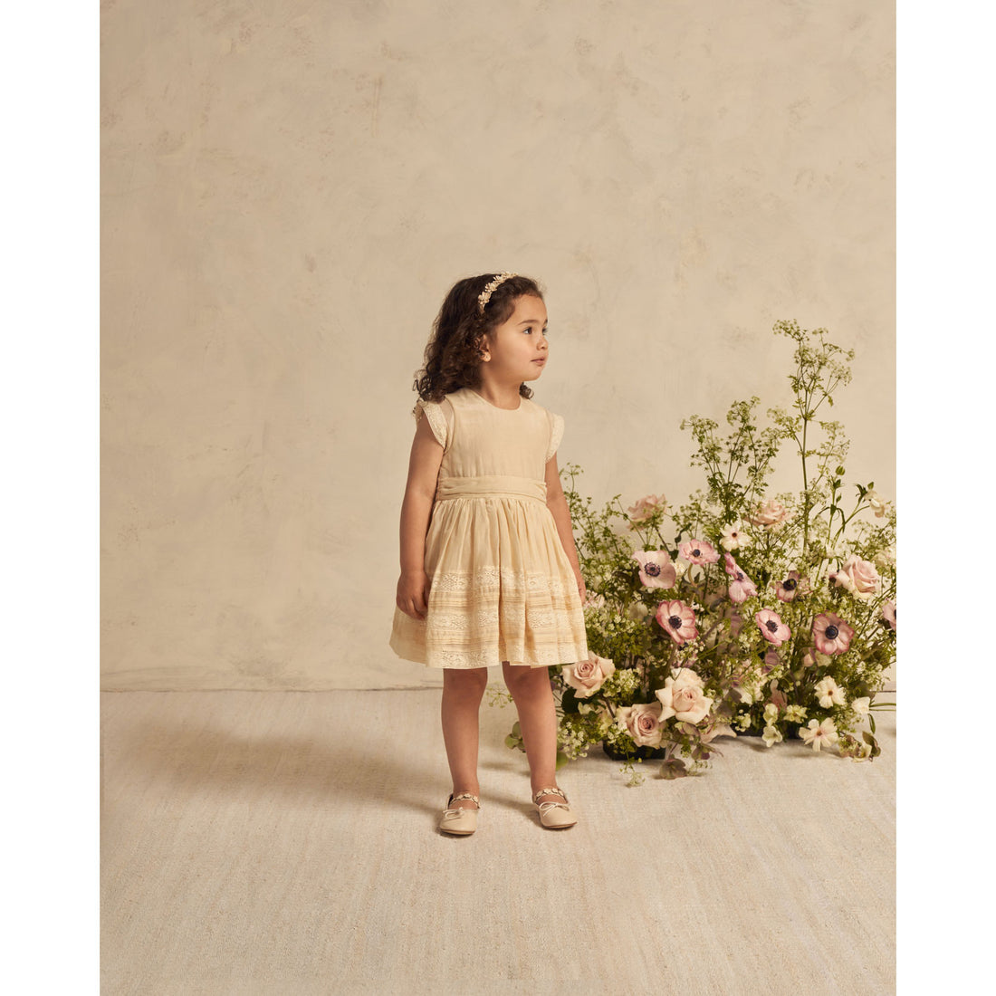 Noralee Champagne Dahlia Dress