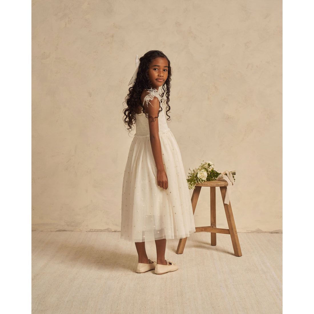 Noralee Ivory Poppy Dress